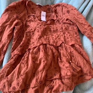 Rusty Colored Blouse